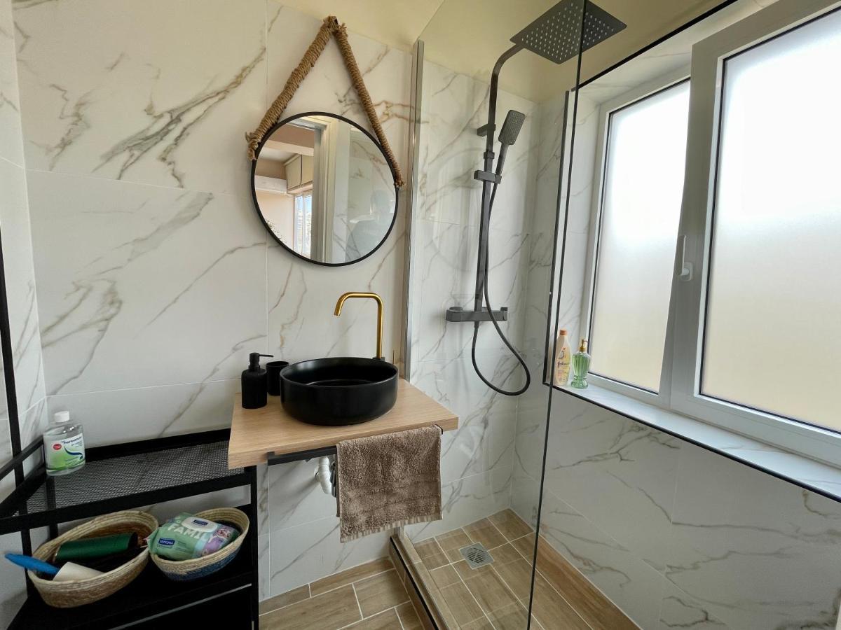 Cozy Apartment In Heart Athens Near Metro Fix 100M Eksteriør billede